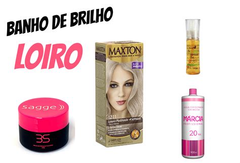 Como Fazer Banho De Brilho Nos Cabelos Loiros Brilho No Cabelo