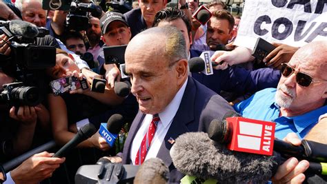 Rudy Giuliani Says Hes Bankrupt After 148 Million Court Loss