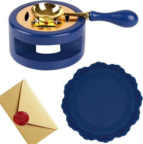 Wax Seal Melting Furnace Wax Seal Stamp Kit For Envelopes Wax Seal