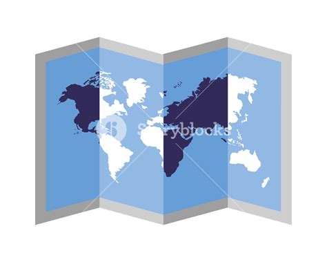 Folded Map Vector at Vectorified.com | Collection of Folded Map Vector ...