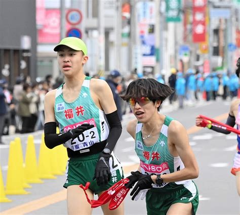 都道府県対抗男子駅伝、福井県は29位 3区の難波天が区間2位で15人抜き Duke Train