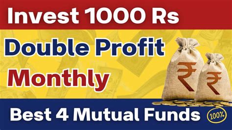 Swp In Mutual Fund Invest Rs Earn Your Double Profit Monthly