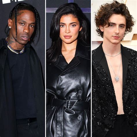 Travis Scott Is Not Exactly Ecstatic Over Kylie And Timothee Chalamet