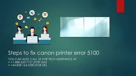 PPT Steps To Fix Canon Printer Error Code 5100 PowerPoint