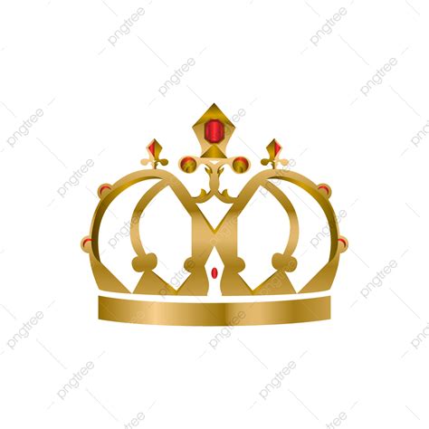 King Crown Vector Hd Images Gold King Crown Object Vector Design Gold