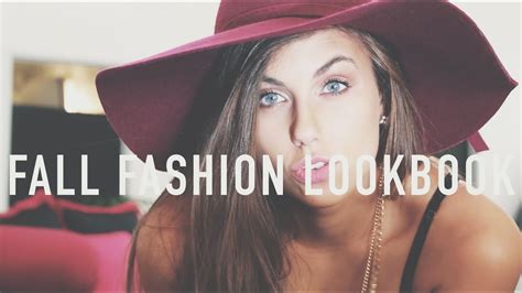 Fall Fashion Lookbook Youtube