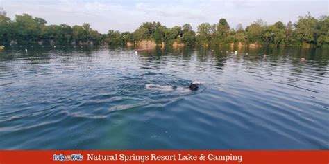 Natural Springs Resort | Lake Swimming, Fishing & Camping Near Indy