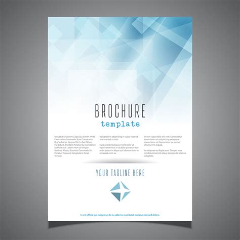 Brochure template design 209802 Vector Art at Vecteezy