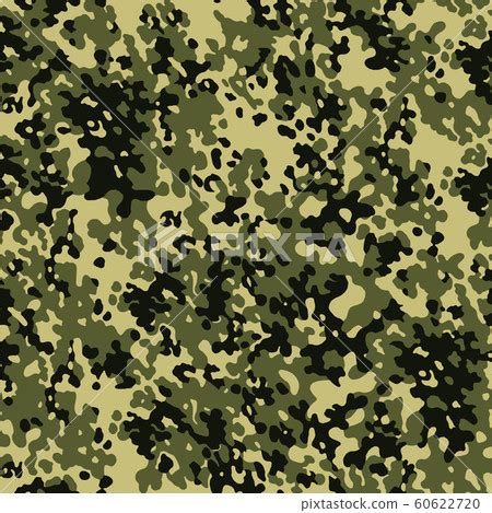 Camouflage Pattern Of The Us Army Texture Or Stock Illustration