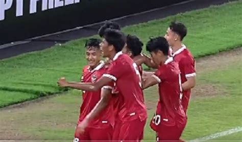 Timnas Indonesia U 20 Kecolongan Gol Menit Akhir Takluk 1 2 Dari