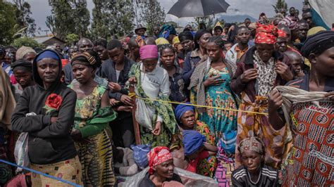 RD Congo des milliers de déplacés dans des camps de fortune