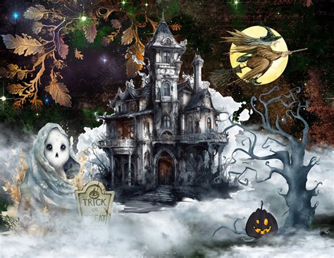 Spooky Halloween Decoupage Paper Halloween Decorations Rice Paper