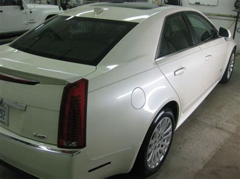 Sell Used 2010 Cadillac Cts Pearl White 2 Owner Florida Car Sport Pkg In Hudsonville Michigan