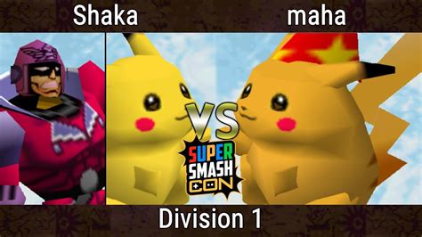 SSC 2023 Shaka Pikachu Captain Falcon Vs Maha Pikachu Smash