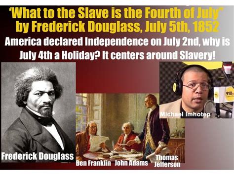 ‘what To The Slave Is The Fourth Of July By Frederick Douglass July