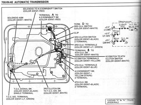 700r4 Transmission Speed Sensor Wiring Diagram