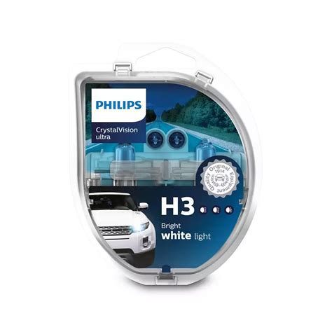 Par De L Mpada Philips Crystal Vision Ultra H W V Submarino