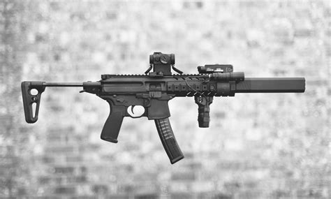 MPX SBR With New Lancer Carbon Fiber Handguard Popular Pics Viewer