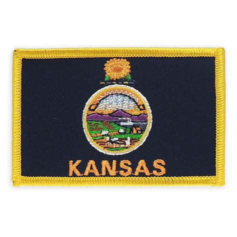 Patch - Kansas State Flag | PinMart