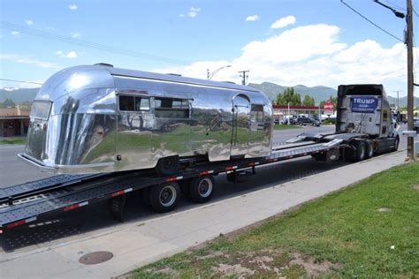 Airstream Trailer Transportation | Airstream Polishing, Aluminum ...