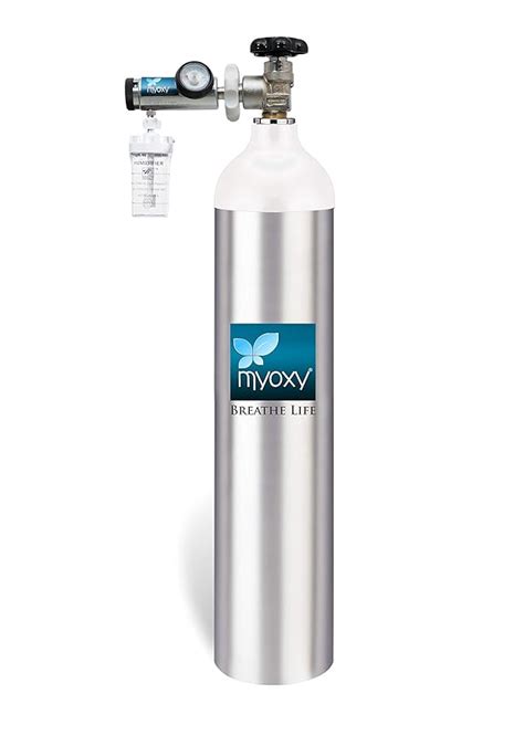 Buy Myoxy Oxygen Cylinder Refillable Light Weight Portable Cylinder For