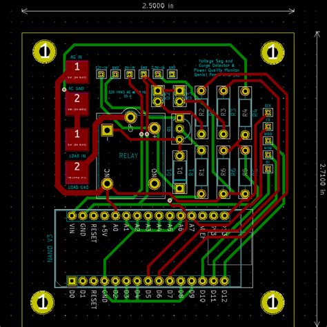 Pcb Design Arduino Nano Led Mpr121 Hc 06bt Pcb Check