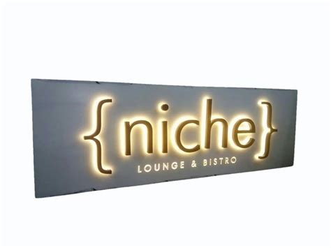 D Rectangle Led Acrylic Glow Sign Board At Rs Sq Ft In Lucknow