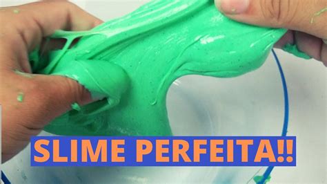 Aprenda Como Fazer Slime Perfeita Fácil Youtube