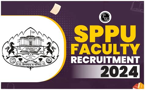 Sppu Faculty Recruitment 2024 Apply Link Notification Eligibility