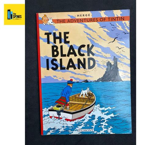 The Adventures Of Tintin The Black Island Shopee Philippines