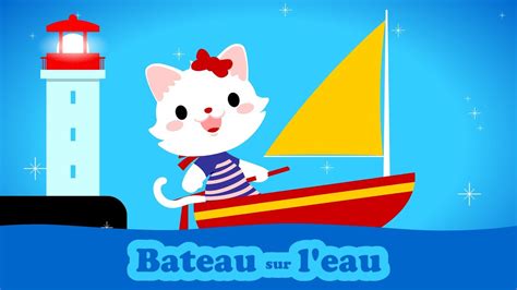 Bateau Sur L Eau Comptines Pour B B Avec Paroles Youtube