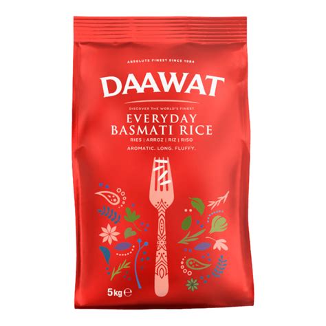 Daawat 5kg Everyday Basmati Rice Jamoona