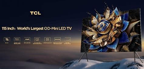 Tcl Shows Massive Inch Qd Mini Led Tv At Ces Audioholics