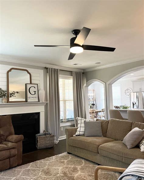 Modern Black Ceiling Fans With Light Fixtures - Soul & Lane