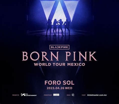 Blackpink Born Pink Tour en el Foro Sol Ciudad de México Abril 2023