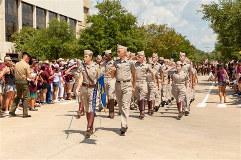 Corps Of Cadets Announces March In Schedule For Football Season