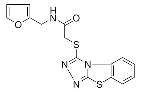 N Furylmethyl Triazolo B Benzothiazol Ylthio