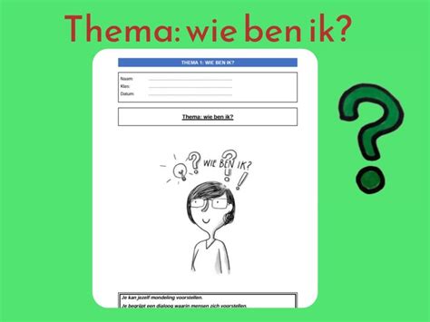 Thema Wie Ben Ik Gratis Online Spellen Voor Kinderen In Groep Door Sabine