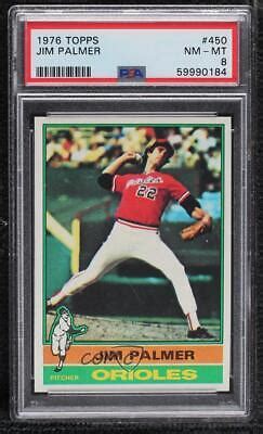 1976 Topps Jim Palmer 450 PSA 8 HOF EBay