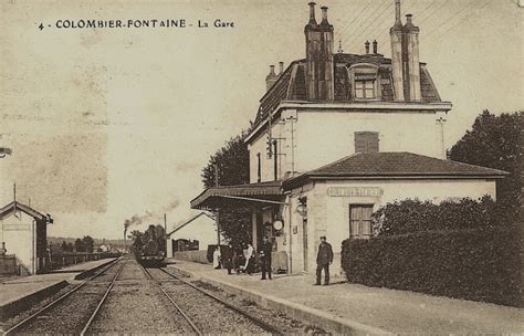 Photo Colombier Fontaine La Gare Colombier Fontaine