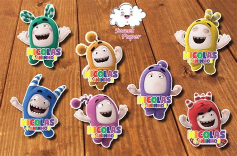 Oddbods Compre Produtos Personalizados No Elo7