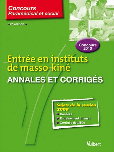 Concours D Entr E Dans Les Instituts De Formation En Masso