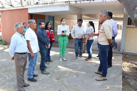 Secretario de Educación supervisa mejoramiento de planteles dañados por