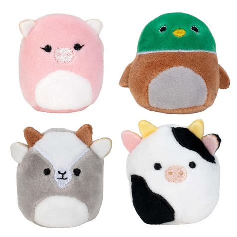 Squishmallows Squishville Mini Squishmallow 4 Pack Random Pop Stop