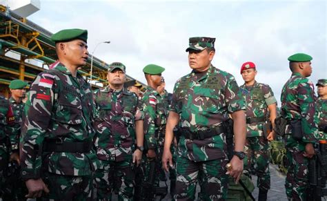 Lepas Keberangkatan Satgas Pamtas Ri Papua Nugini Ini Kata Panglima