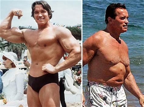 Arnold Schwarzenegger Body Then And Now