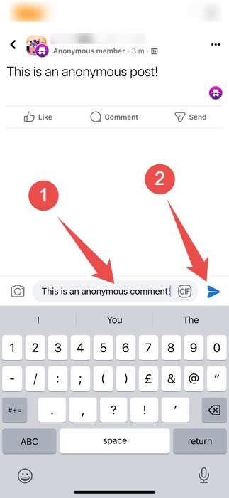 How To Post Or Comment Anonymously In A Facebook Group Make Tech Easier