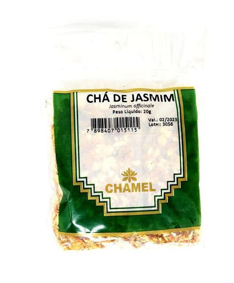 Cha Jasmim Chamel 20g Reuter Natur Alimentação saudável e qualidade