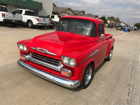 1958 Chevy Truck Stepside Short Bed Apache 3100 For Sale Chevrolet