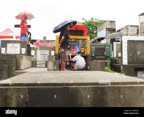 Caloocan Filipinas 01 De Noviembre De 2023 Gente Vista En El